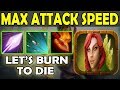 MAX ATTACK SPEED = MAX STACK BURN [On Fire Game] Ability Draft dota 2