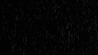 RAIN Sounds for Sleeping BLACK SCREEN | SLEEP & RELAXATION  | Dark Screen Nature Sounds