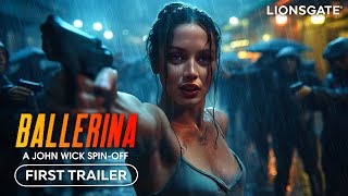 BALLERINA: A JOHN WICK Story – First Trailer (2024) Keanu Reeves, Ana de Armas | Lionsgate