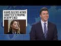 snl disses amber heard on weekend update