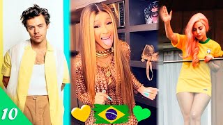 10 Famosos Gringos Que Adoram O Brasil  🥰