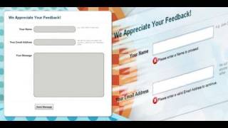 PHP Contact Form and Form Validation | Dreamweaver Tutorial - 1 of 2