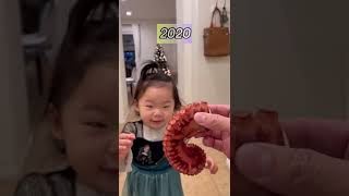 Will baby eat octopus leg?
