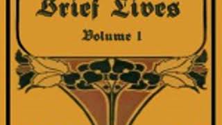 BRIEF LIVES VOLUME I by John Aubrey FULL AUDIOBOOK | Best Audiobooks