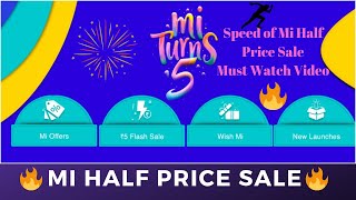 Xiaomi Mi Half Price Sale - Must watch Latest Mi Flash Sale