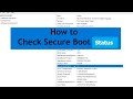 How to Check Secure Boot is Enabled on PC for Windows 11 Upgrade