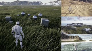 Magic Map Material \u0026 Maker (M⁴) - Trail System \u0026 Terrain Generator - Update Showcase (V 1.5.3)