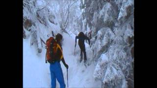 skialp Ploska, Velká Fatra - skitrip