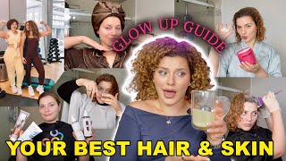 10 SIMPLE THINGS YOU CAN DO FOR THE BEST HAIR AND SKIN IN 2025 (glow up advice from a hairstylist)