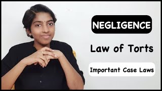 Negligence | Law of Torts