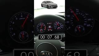 2021 Kia K5 GT-Line 0-60 Test | 1.6L 4cyl Turbo | 8 Spd Auto | FWD | 180hp | 195 lb-ft #shorts