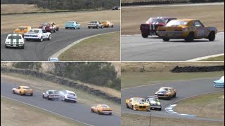 TCM Baskerville Race Tasmania Touring Car Masters 2021 crash