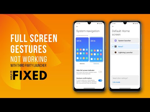 This trick lets you use gestures with third-party launchers on Xiaomi phones but it's a hassle