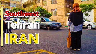 IRAN 2024 - Walking in the Southwest of Tehran, Jeyhoon street