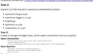Connect to access 2007 + From Java 8+ using ucanaccess - Tutorial
