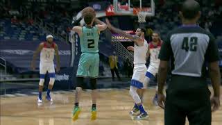 LaMelo Ball Step-back Three Over Lonzo | Hornets vs Pelicans | January 8, 2021