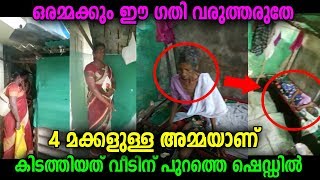 നാലു മക്കളുള്ള ഒരമ്മയുടെ ദയനീയ അവസ്ഥ |MALAYALAM NEWS