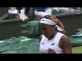 krejcikova gauff raducanu and more 😍 best ladies points from wimbledon 2024