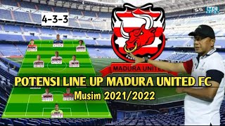 SQUAD MADURA UNITED LIGA 1 2021/2022❗Starting Line Up Madura United