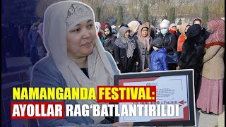 Namanganda o‘tgan festivalda 1,5 mingdan ziyod ayollarning muammolari hal etildi