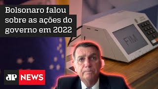 Presidente Bolsonaro concede entrevista exclusiva à Jovem Pan