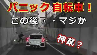 迷惑運転者たち　No.1363　パニック　自転車！・・この後・・マジか・・神業？・・【トレーラー】【車載カメラ】