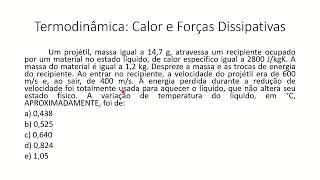 Termodinâmica | Calor | Trabalho