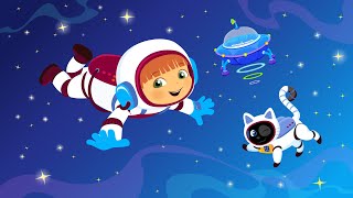 🚀 Tanny et Misifu vont sur la lune 🛸 Dessins animés sur les astronautes pour les enfants