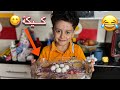 مجودي سوى كيكة وخرب ام المطبخ 😂|عيد ميلاد مجودي🥳