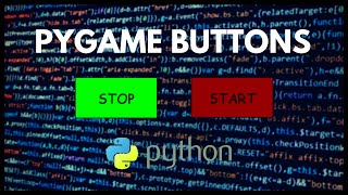 Pygame Buttons #1 - Knöpfe auf Python 3.7
