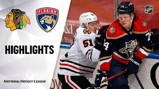 Blackhawks @ Panthers 3/13/21 | NHL Highlights