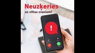 Uzmanies no krāpniekiem - sarunas piemēra ieraksts