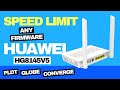 Bandwidth control (speed limit) Huawei HG8145V5 any firmware