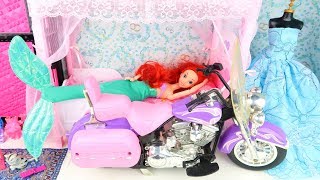 barbie and rapunzel morning routine