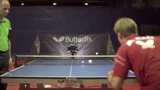 The new Amicus Table Tennis robot from Butterfly