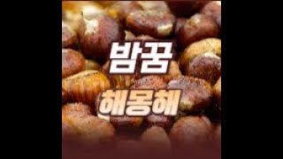 밤꿈은 길몽일까요?, 밤줍는꿈, 밤먹는꿈, 밤따는꿈,밤송이꿈,밤을 많이따는꿈,꿈해몽