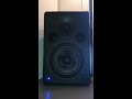 argon 7460a active loudspeaker playing low freq music