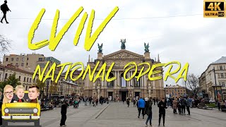 Lviv National Opera 🇺🇦 Ukraine Walking Tour