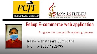 Web project Task 11 | 1st year | Semester 01 | Java Institute | eShop application