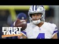 First Take makes predictions for Dallas Cowboys' 2017 season record | First Take | ESPN