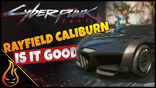 The Free Rayfield Caliburn Cyberpunk 2077 Car Spotlight