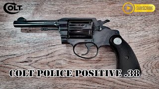 รีวิว ล้างปืน ถอดประกอบปืนโคลท์ เปลี่ยนด้าม Disassembly Colt Police Positive .38 Made 1960 เบื้องต้น