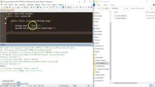 Loops with String methods Java