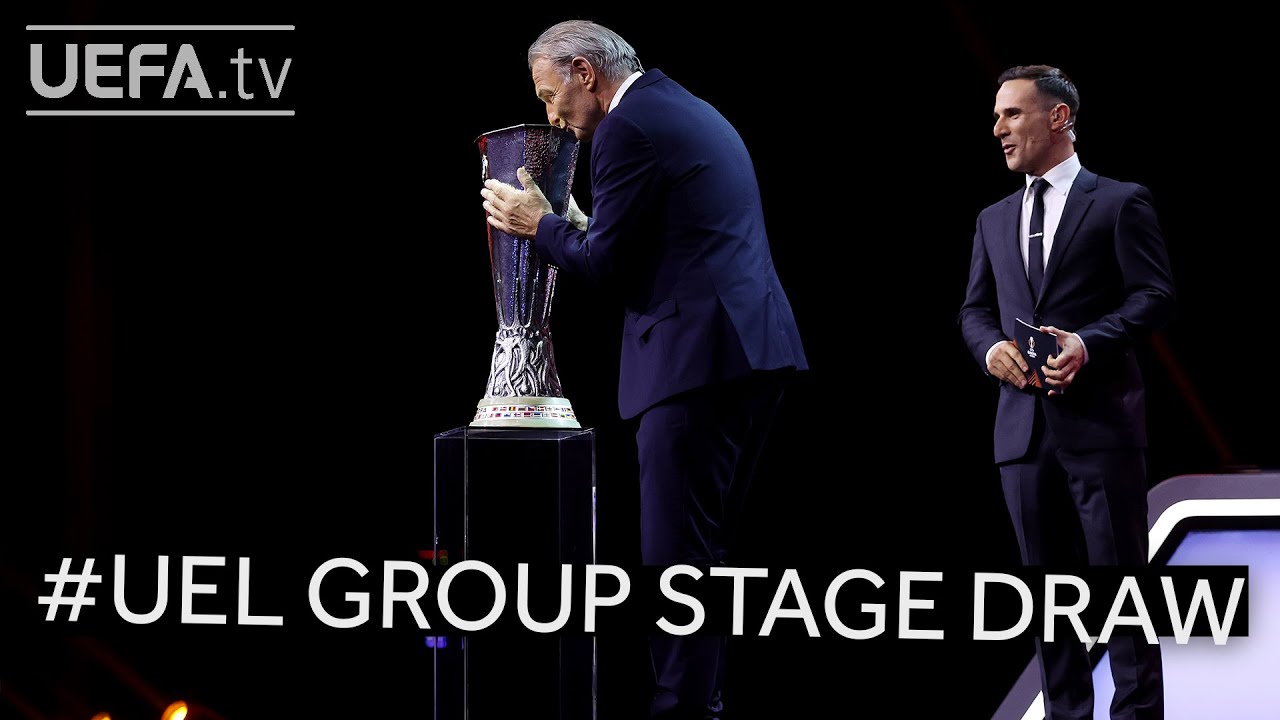 Uefa Europa League Group Stage Draw 2022 23 Youtube