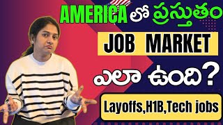 America🇱🇷 lo ఉద్యోగాలు ఎందుకు లేవు..ఎ Technologies మీద Jobs ఉంటున్నాయి..