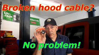 How to replace the hood cable on a 2004 Honda Element