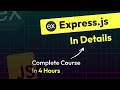 Express JS Full Course From Beginner to Pro 2025 | Complete Backend Tutorial in Just 4 Hours