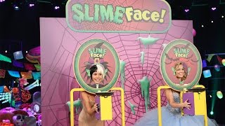 Heidi Klum and Beth Behrs Play Slime Face!