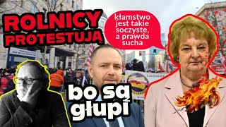 Rolnicy są głupi, że protestują - minister rolnictwa wyjaśnia