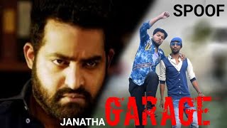 JANATHA GARAGE Movie Fight/J.R.NTR..... fight  spoof / #Janatha Garage Movie spoof #south #action
